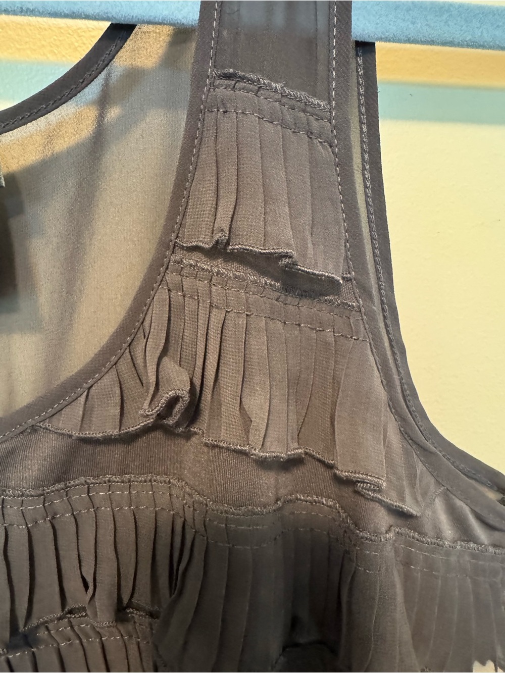 H&M Black Ruffle Tank Dress - Picture 3 of 4